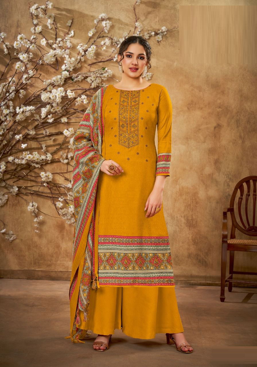 Balaji Noorani Winter Wear Pashmina Wholesale Dress Collection